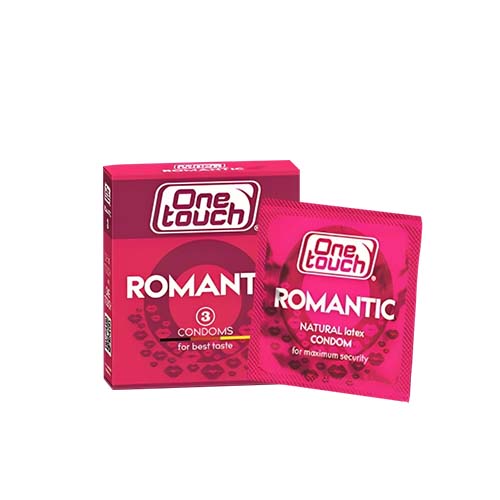 One Touch Romantic Condoms - 3 Pcs - Passion Pulse